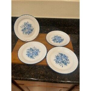 Corelle by Corning Blue Velvet lunch plates
